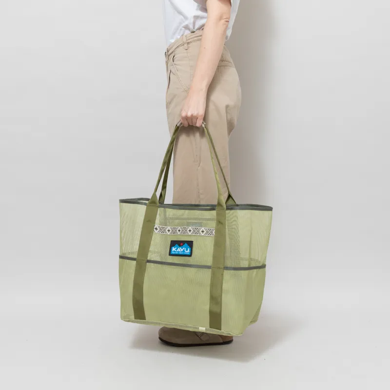Kavu Womens Alder Lake Tote Bag Green-3