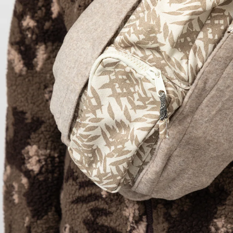 Kavu Womens Camp Cosy Mini Rope Bag Stone Hatch-5