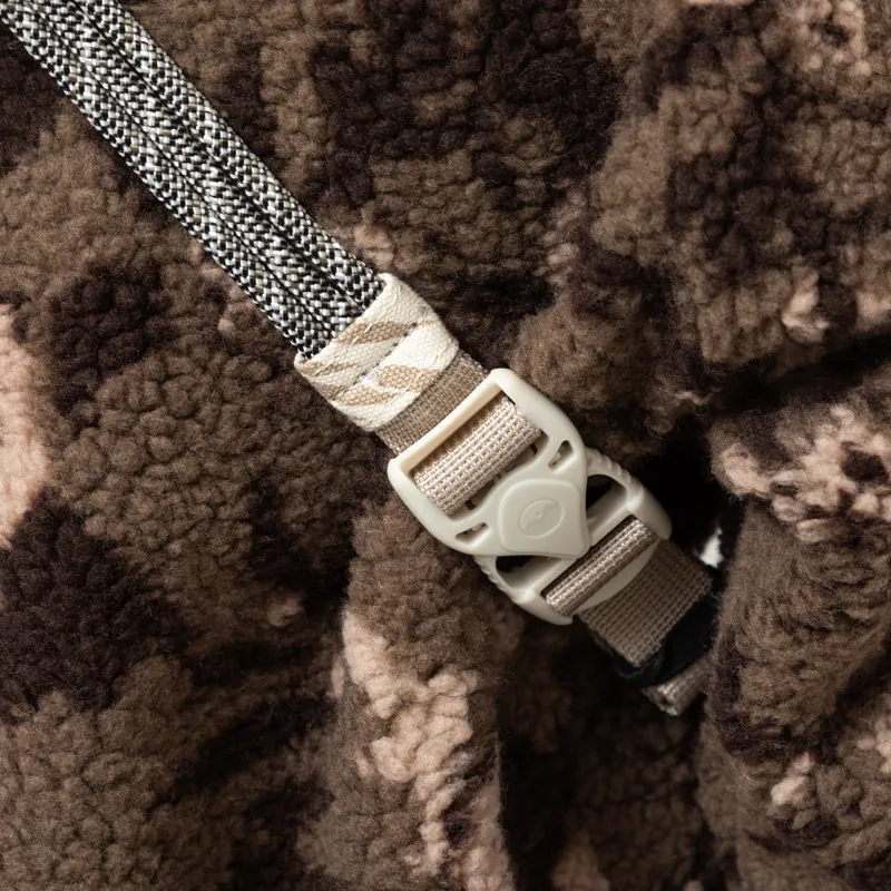 Kavu Womens Camp Cosy Mini Rope Bag Stone Hatch-8