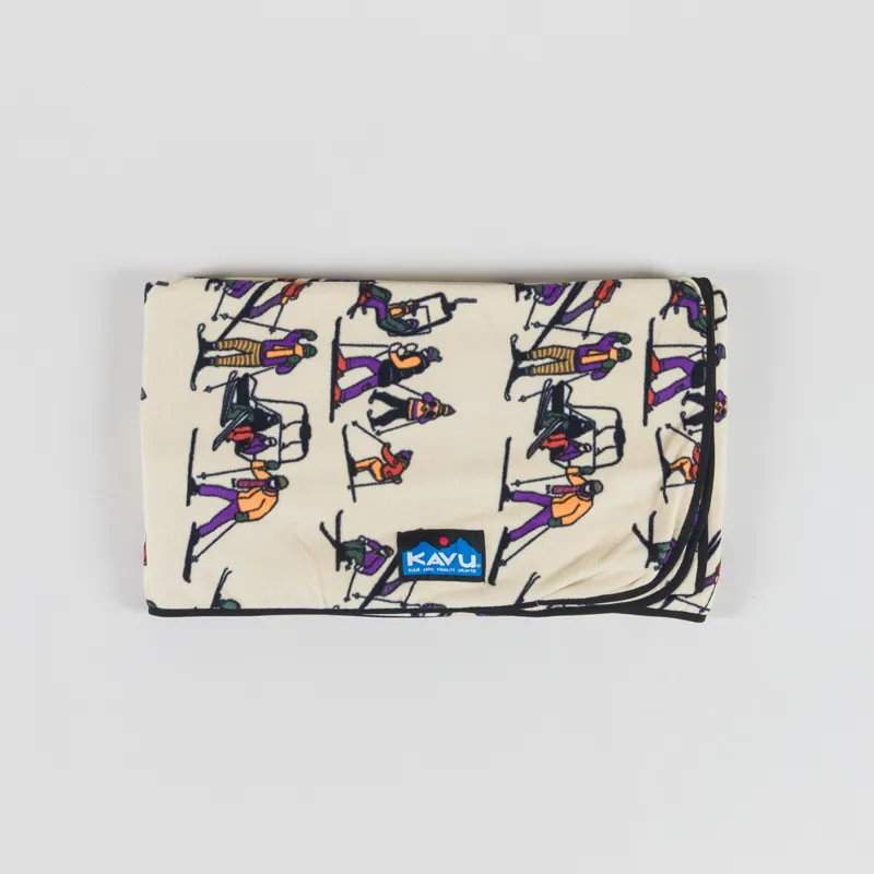 Kavu Doe Bay Fleece Blanket Ski Ya Later
