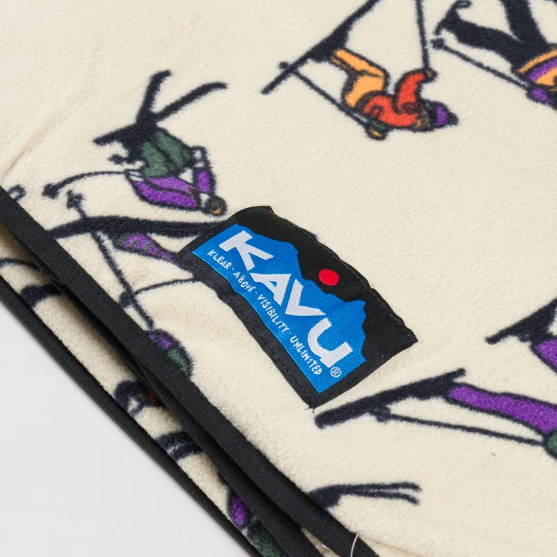 Kavu Doe Bay Fleece Blanket Ski Ya Later-3