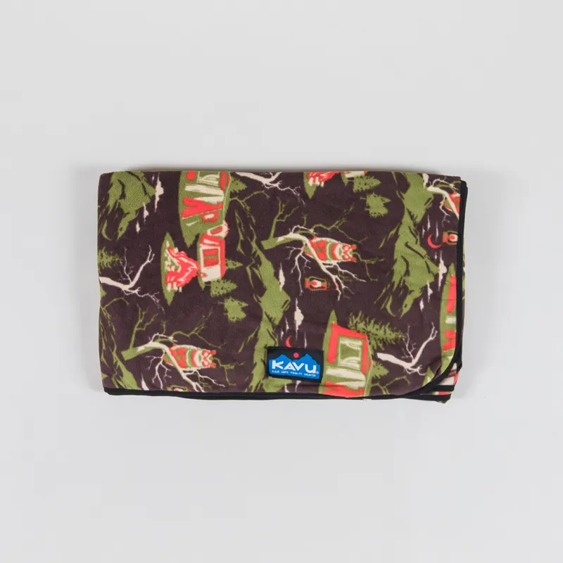 Kavu Doe Bay Fleece Blanket Night Camp
