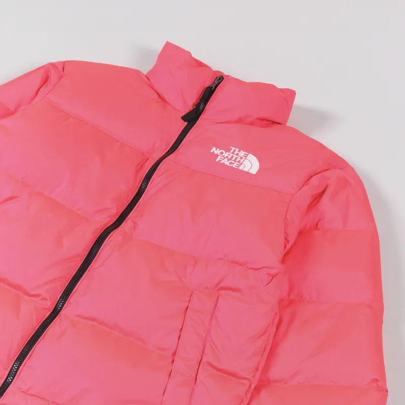 The North Face 1996 Retro Nuptse Insulated Down Jacket Brilliant Coral-5
