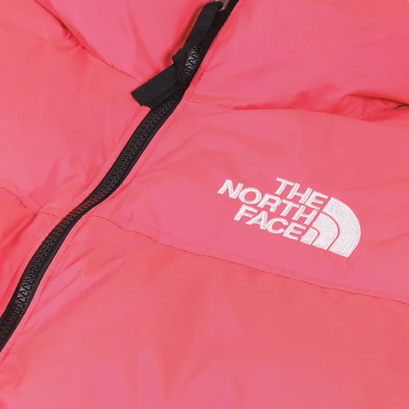 The North Face 1996 Retro Nuptse Insulated Down Jacket Brilliant Coral-11
