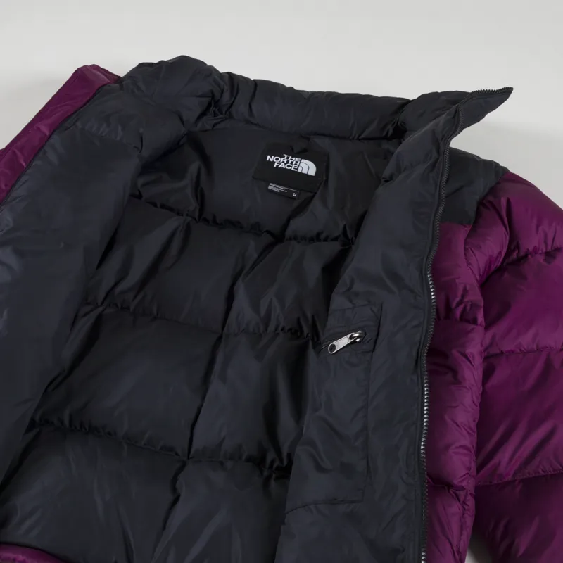 The North Face 1996 Retro Nuptse Insulated Down Jacket Boysenberry Black-5