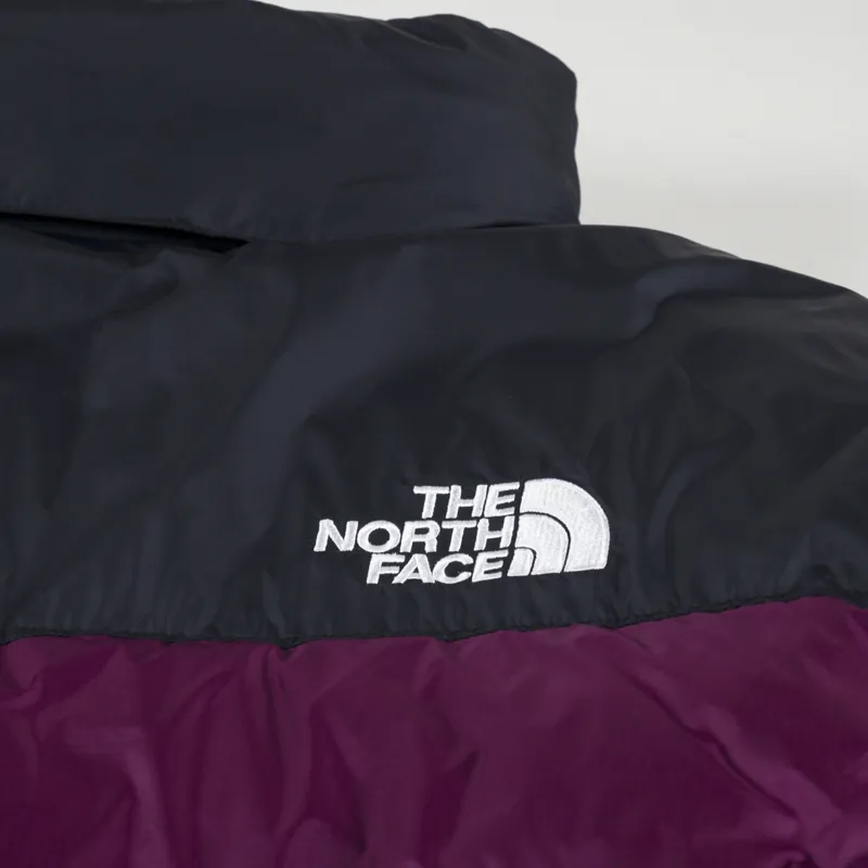 The North Face 1996 Retro Nuptse Insulated Down Jacket Boysenberry Black-9