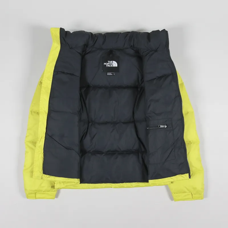 The North Face 1996 Retro Nuptse Insulated Down Jacket Acid Yellow-2