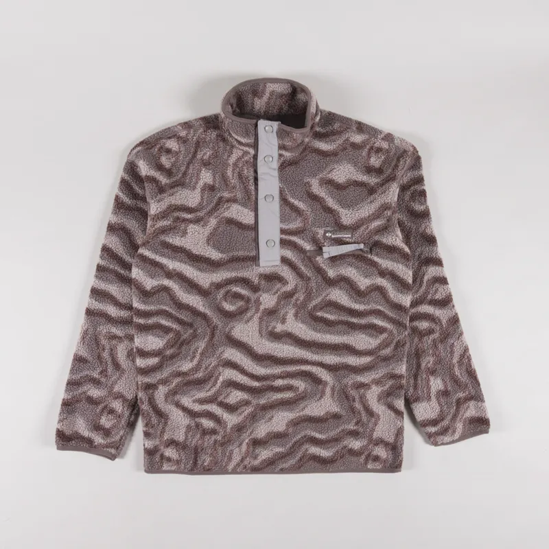 Columbia Helvetia II Half Snap Fleece Iron Topoglitch