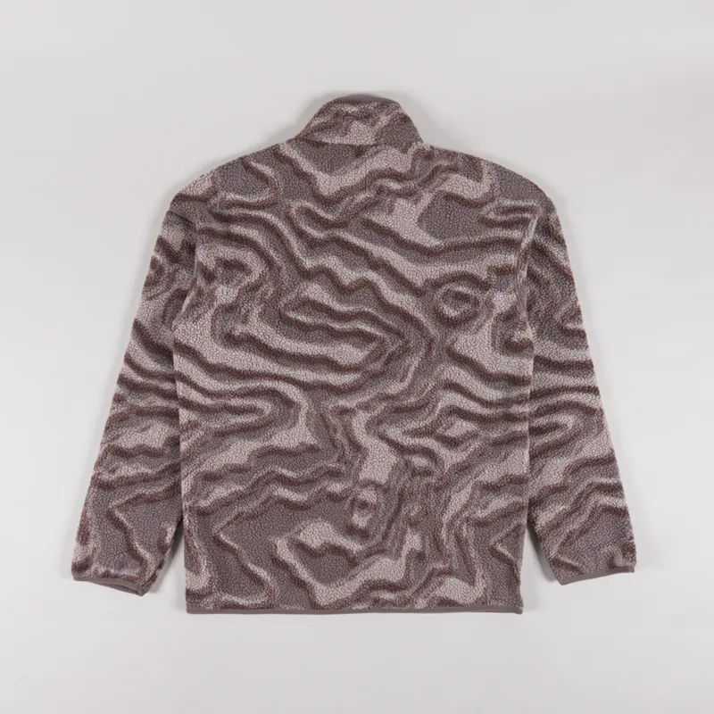 Columbia Helvetia II Half Snap Fleece Iron Topoglitch-1