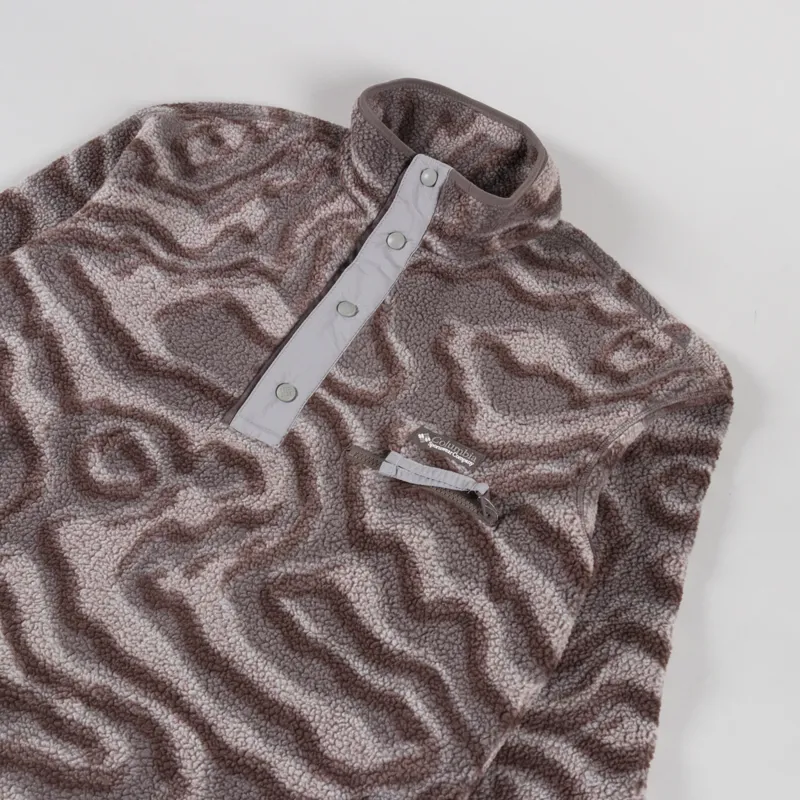 Columbia Helvetia II Half Snap Fleece Iron Topoglitch-2