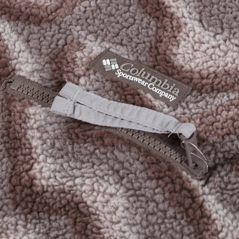 Columbia Helvetia II Half Snap Fleece Iron Topoglitch-5