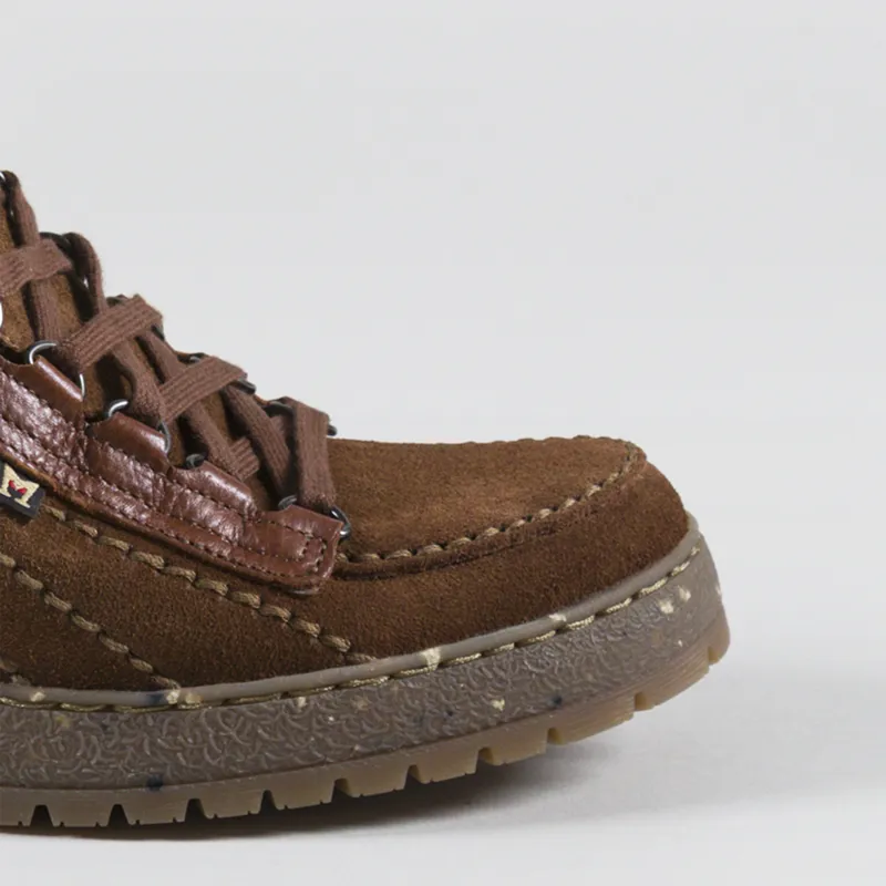 Mephisto Rainbow Oregon Velour Shoes Brown-5