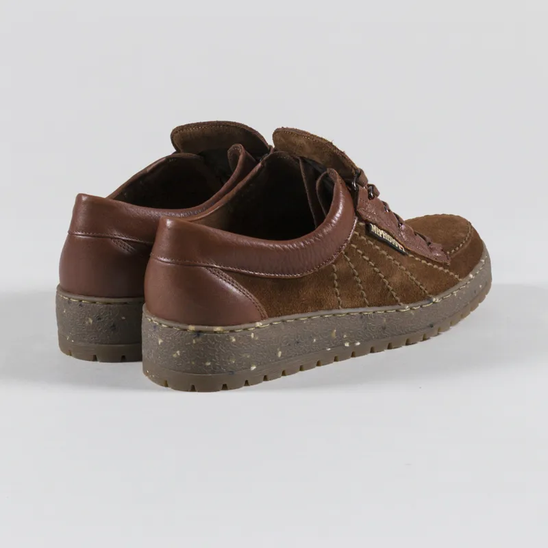 Mephisto Rainbow Oregon Velour Shoes Brown-1