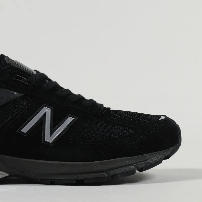 New Balance Made In US 990v5 Shoes Black Silver-6