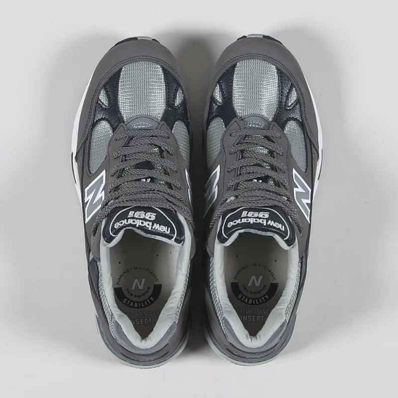 New Balance Made In UK 991 Shoes Castlerock Navy-1