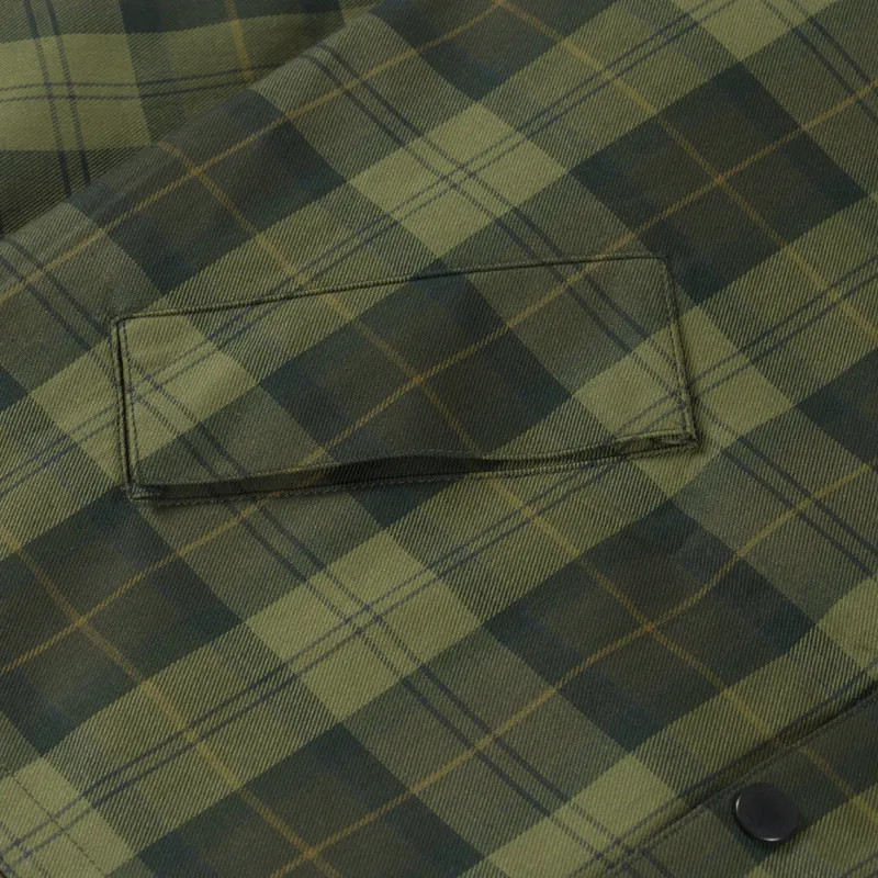 Barbour Oversized Reversible Transporter Jacket Bleached Olive-13