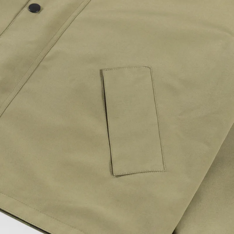 Barbour Oversized Reversible Transporter Jacket Bleached Olive-12