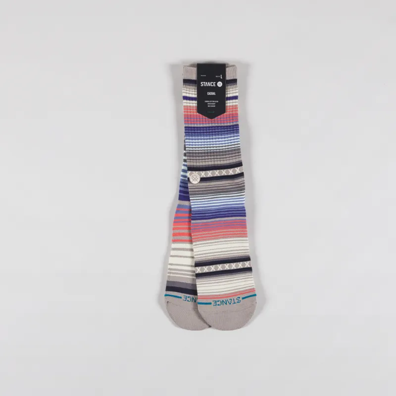 Stance Curren Crew Sock String Grey