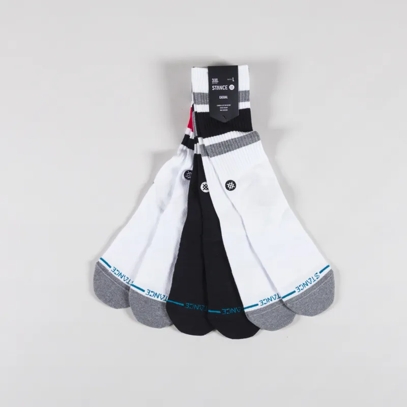 Stance Boyd St Crew Socks Multi - 3 Pairs