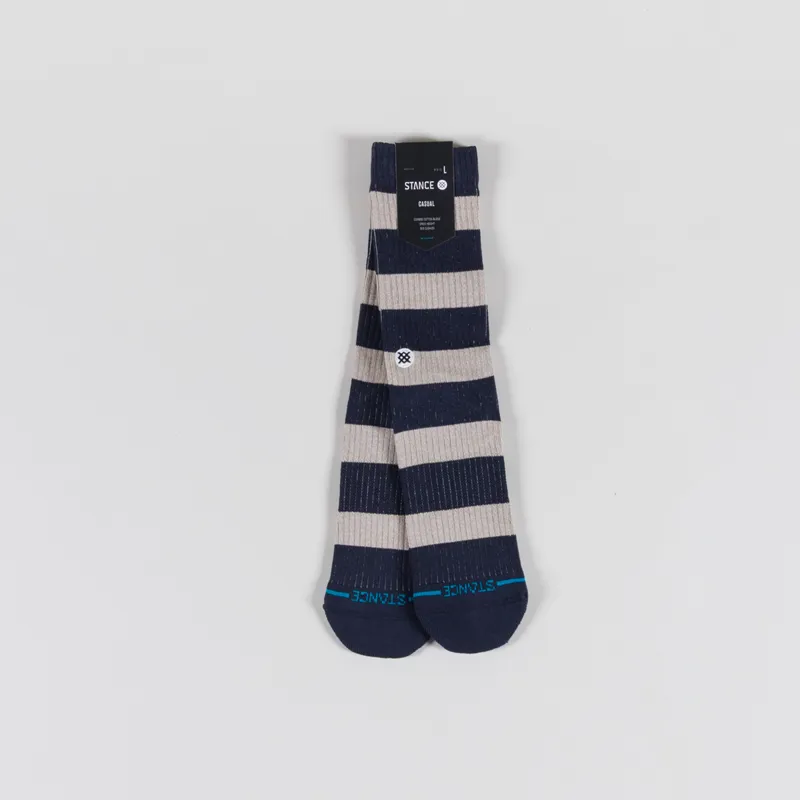 Stance Jailbird Crew Socks Navy