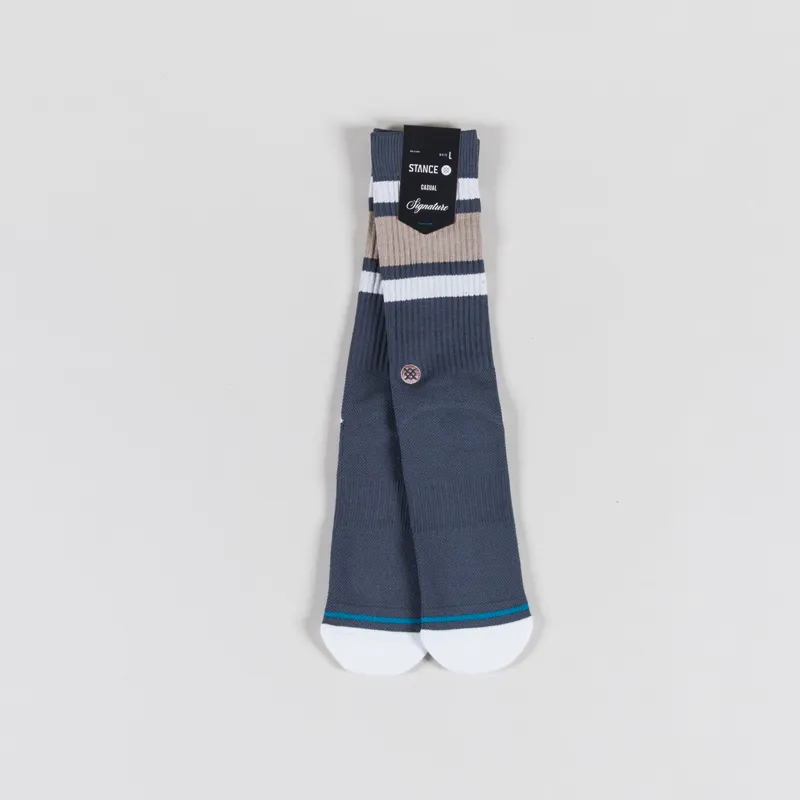 Stance Signature Boyd Crew Socks Turbulence