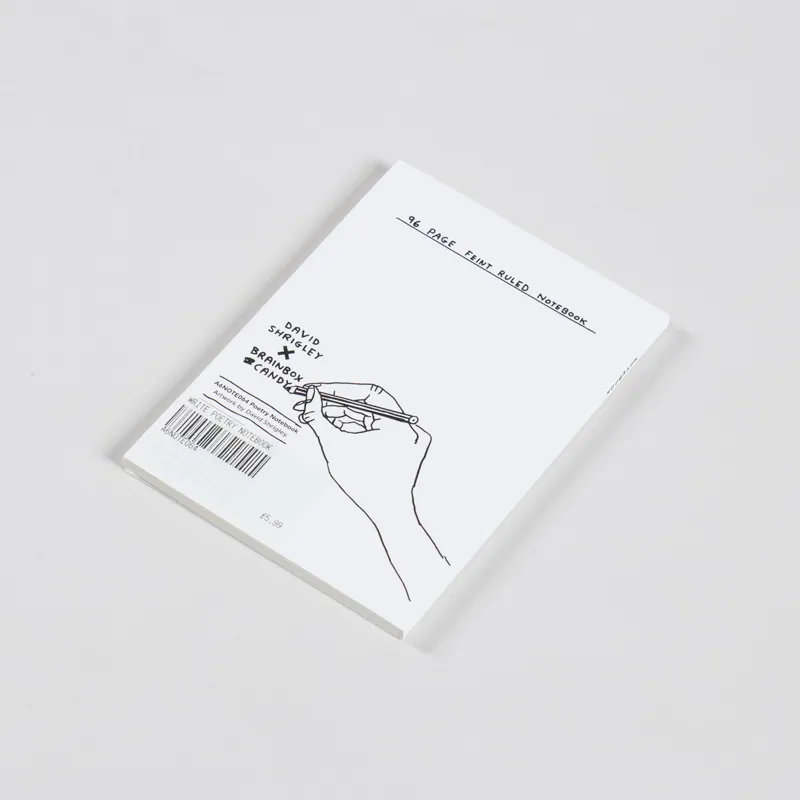 David Shrigley Write Poetry A6 Notebook-1