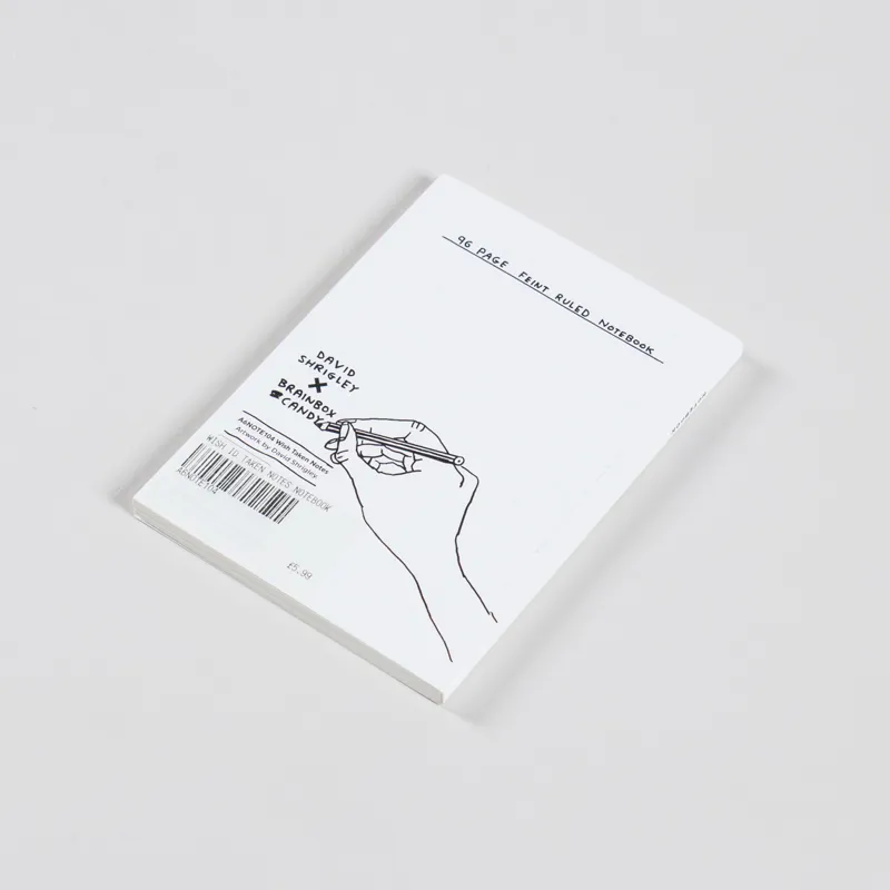 David Shrigley Wish I'd Take Notes A6 Notebook-1
