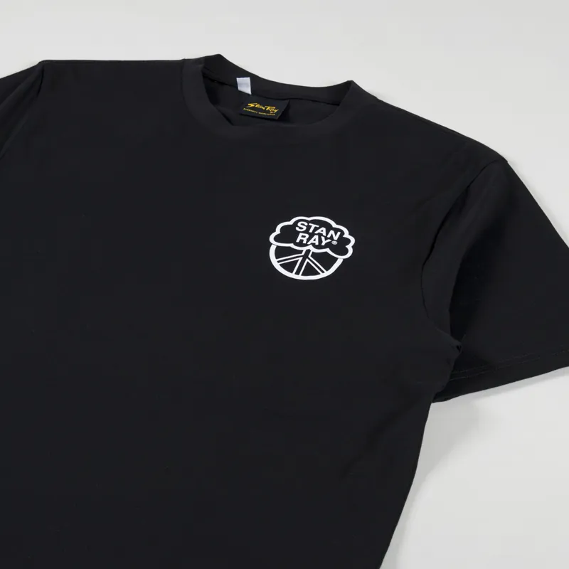 Stan Ray A And Peace T Shirt Black-3