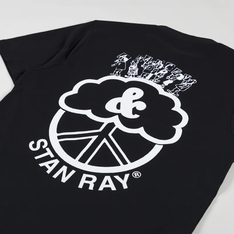 Stan Ray A And Peace T Shirt Black-2