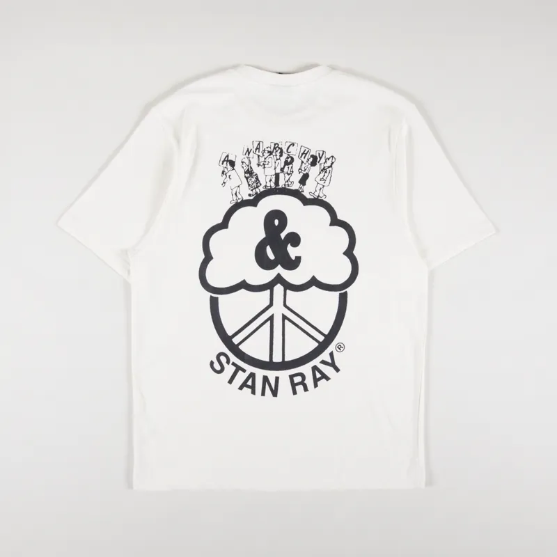 Stan Ray A And Peace T Shirt White