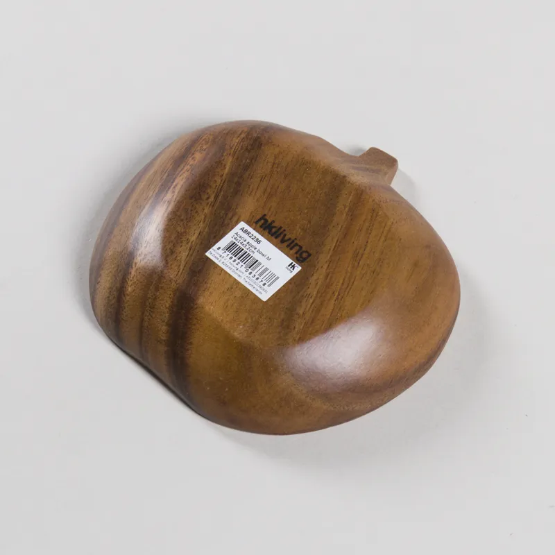 HKLIVING Acacia Apple Bowl Brown-1