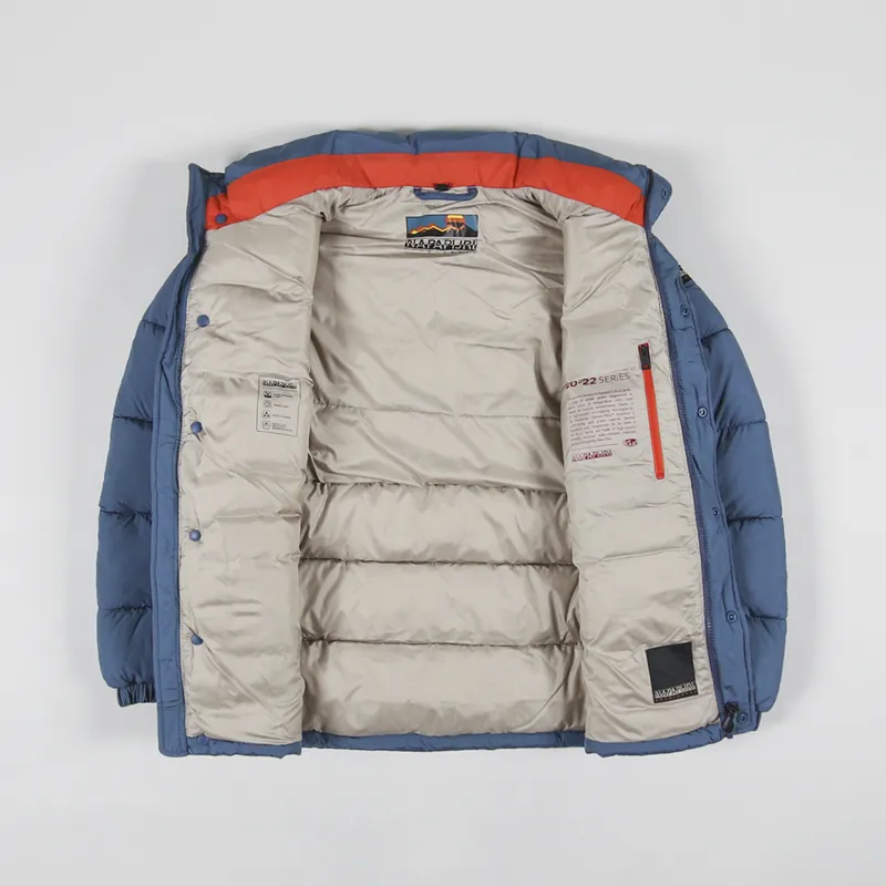 Napapijri Chairlift Jacket Blue Ensign-3