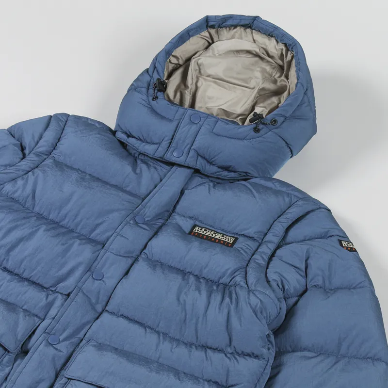 Napapijri Chairlift Jacket Blue Ensign-5