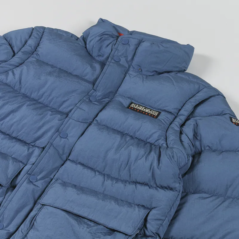 Napapijri Chairlift Jacket Blue Ensign-6