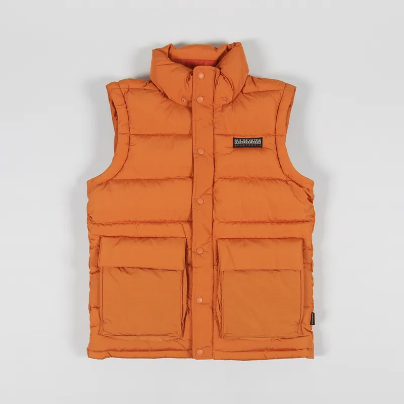 Napapijri Chairlift Jacket Orange Butternut-2
