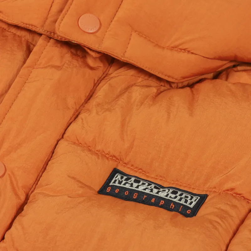 Napapijri Chairlift Jacket Orange Butternut-11