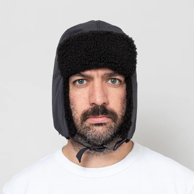 Snow Peak FR Flight Cap Black-3
