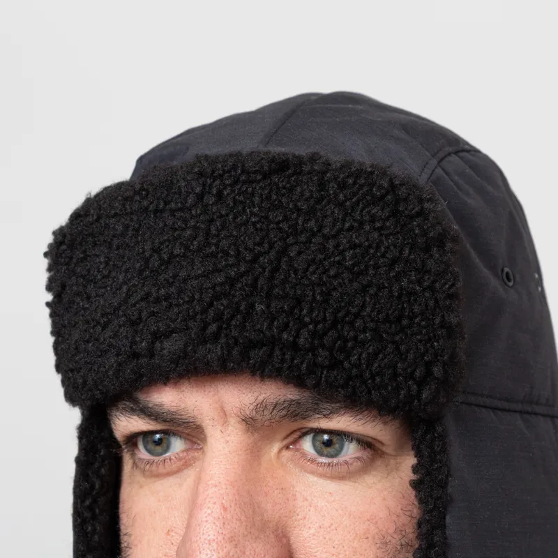 Snow Peak FR Flight Cap Black-6