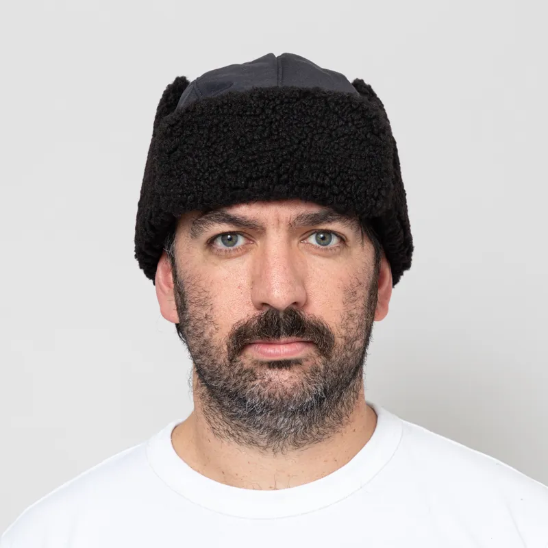 Snow Peak FR Flight Cap Black-2