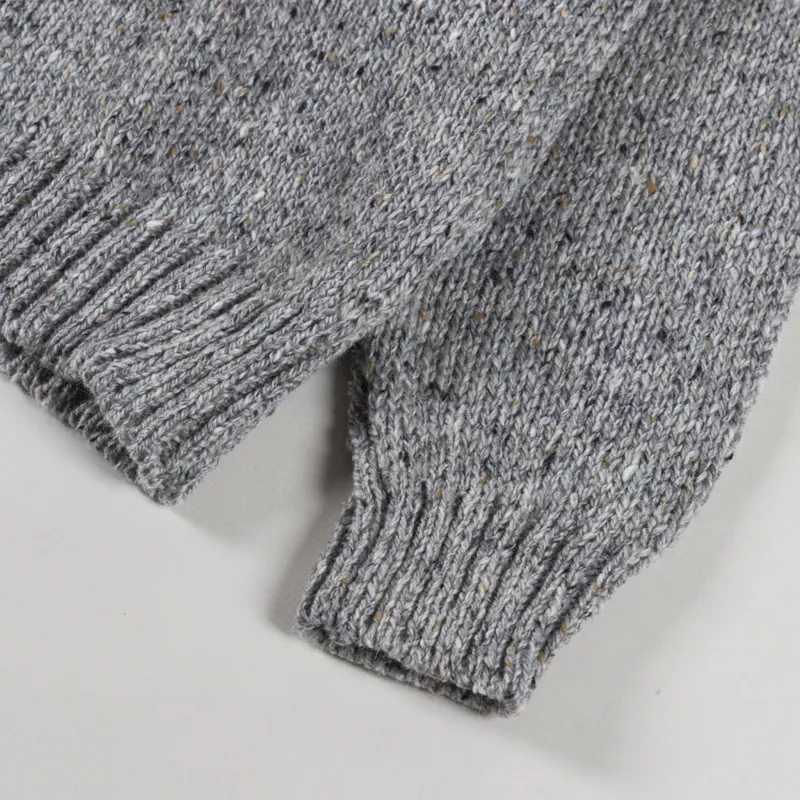 Howlin' Womens Acid Deer With Flowers Knit Jumper Grey-9