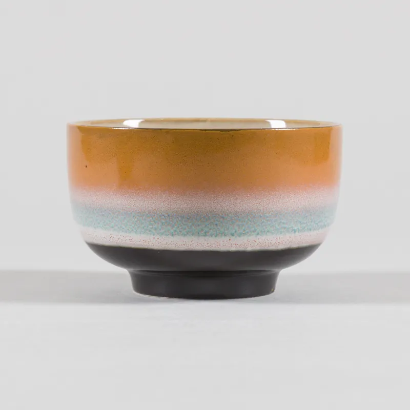 HKLIVING 70s Ceramics Noodle Bowls Groovy 4 Pack-8