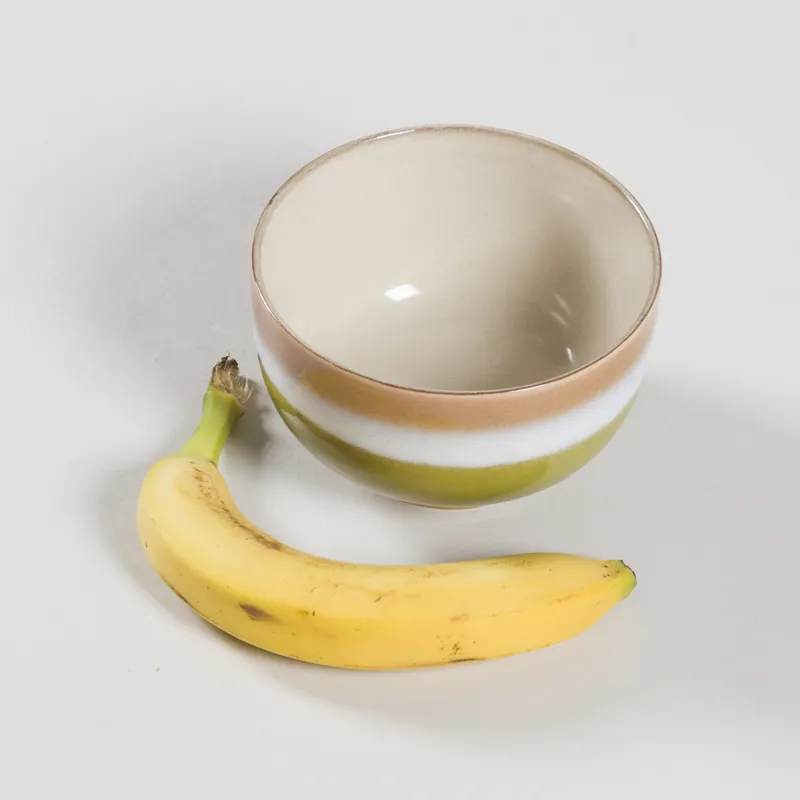 HKLIVING 70s Ceramics Noodle Bowls Groovy 4 Pack-9