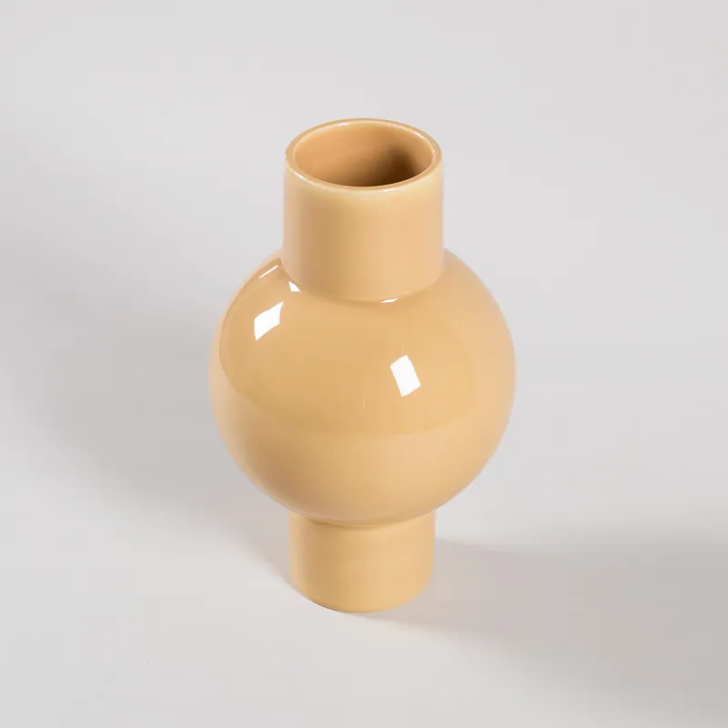 HKLIVING Ceramic Vase Cappucino-1