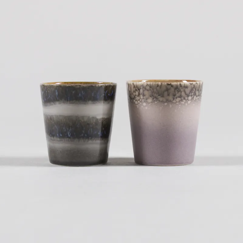 HKLIVING 70s Ceramics Coffee Mugs Elements 6 Pack-4