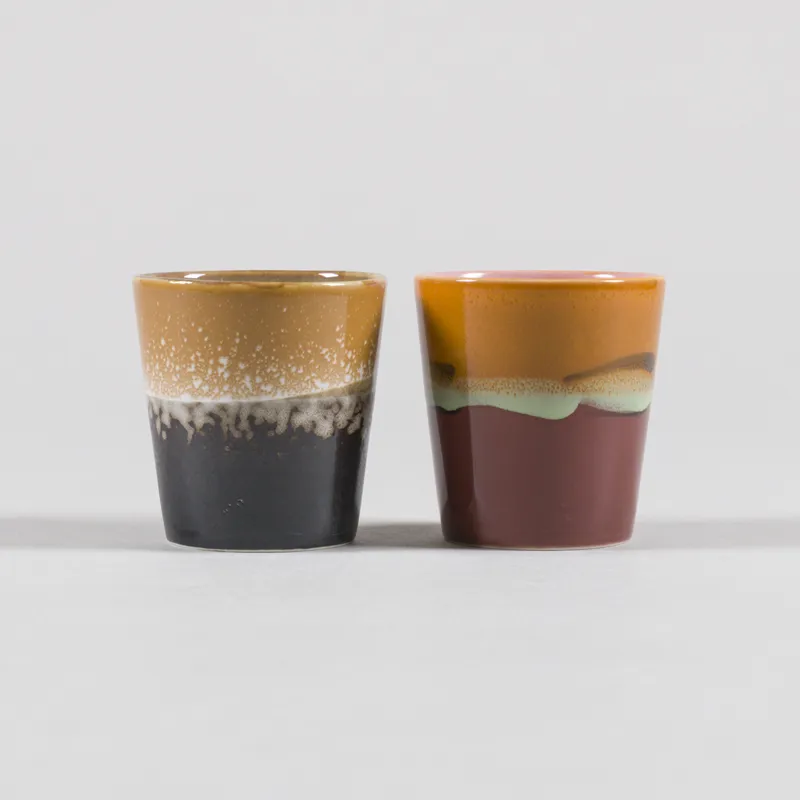 HKLIVING 70s Ceramics Coffee Mugs Soil 6 Pack-3