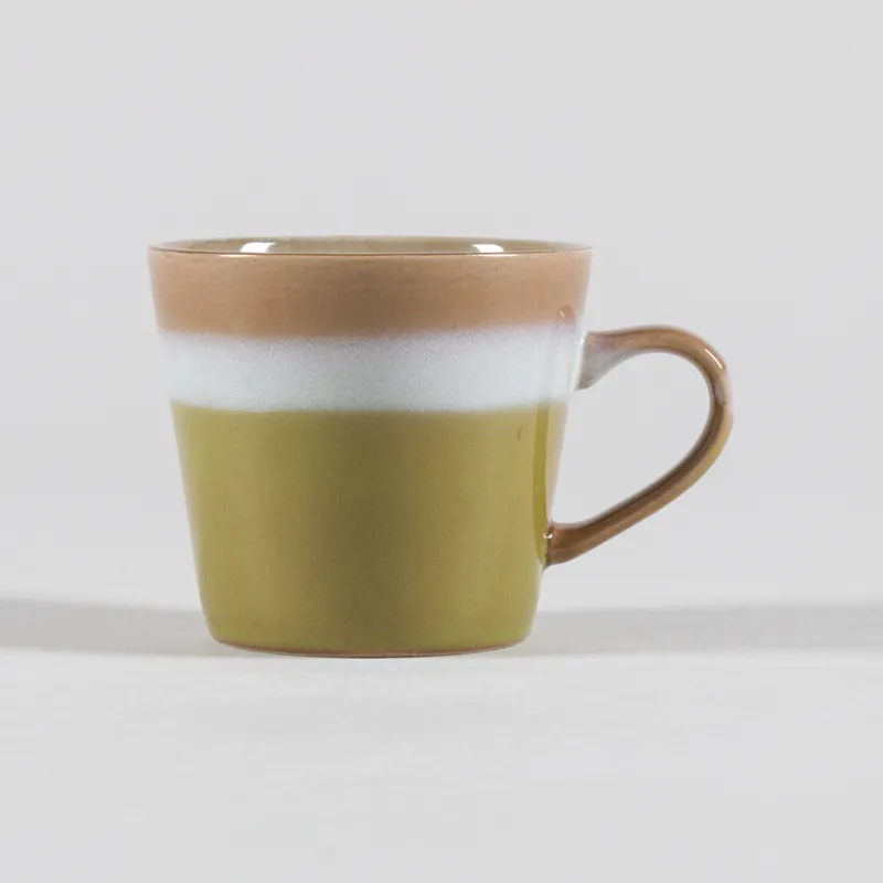 HKLIVING 70s Ceramics Cappuccino Mugs Solid 4 Pack-8