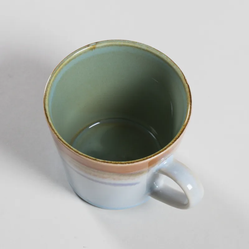 HKLIVING 70s Ceramics Cappuccino Mugs Solid 4 Pack-7