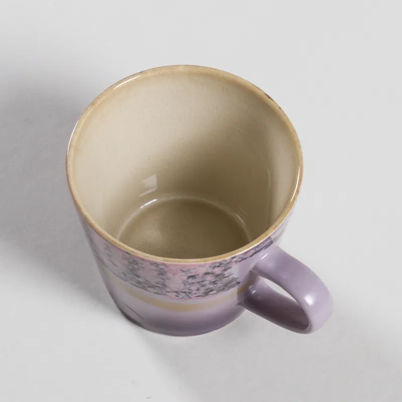 HKLIVING 70s Ceramics Cappuccino Mugs Solid 4 Pack-3