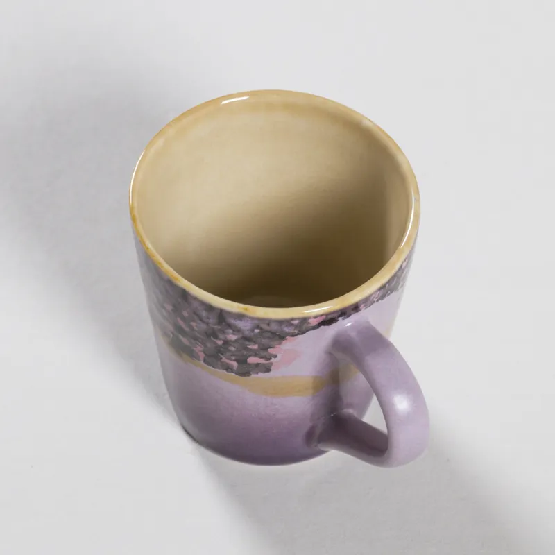 HKLIVING 70s Ceramics Espresso Mugs Retro 4 Pack-3