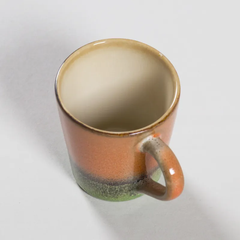 HKLIVING 70s Ceramics Espresso Mugs Retro 4 Pack-6